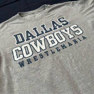 Dallas Cowboys Special Edition Licensed WWE WrestleMania 32 T-Shirt - Medium